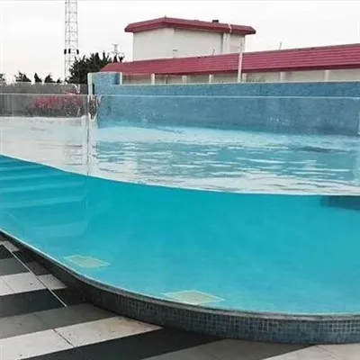 Piscina de vidre acrílic